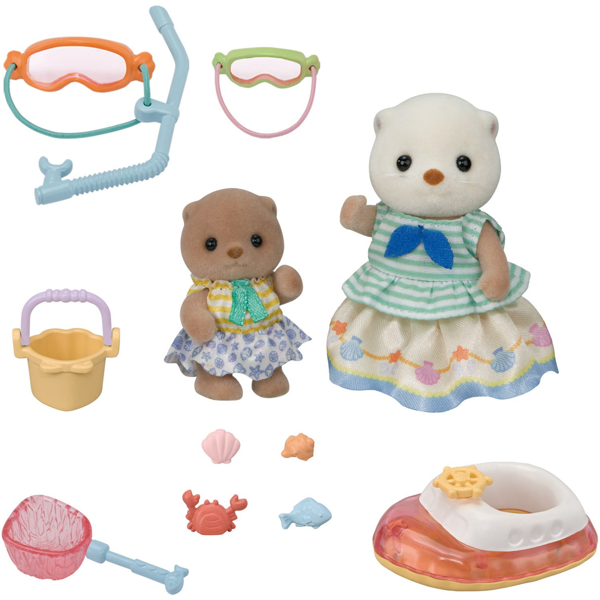 Sylvanian Families® Sea Otter Sisters - Splashy Snorkel Sett