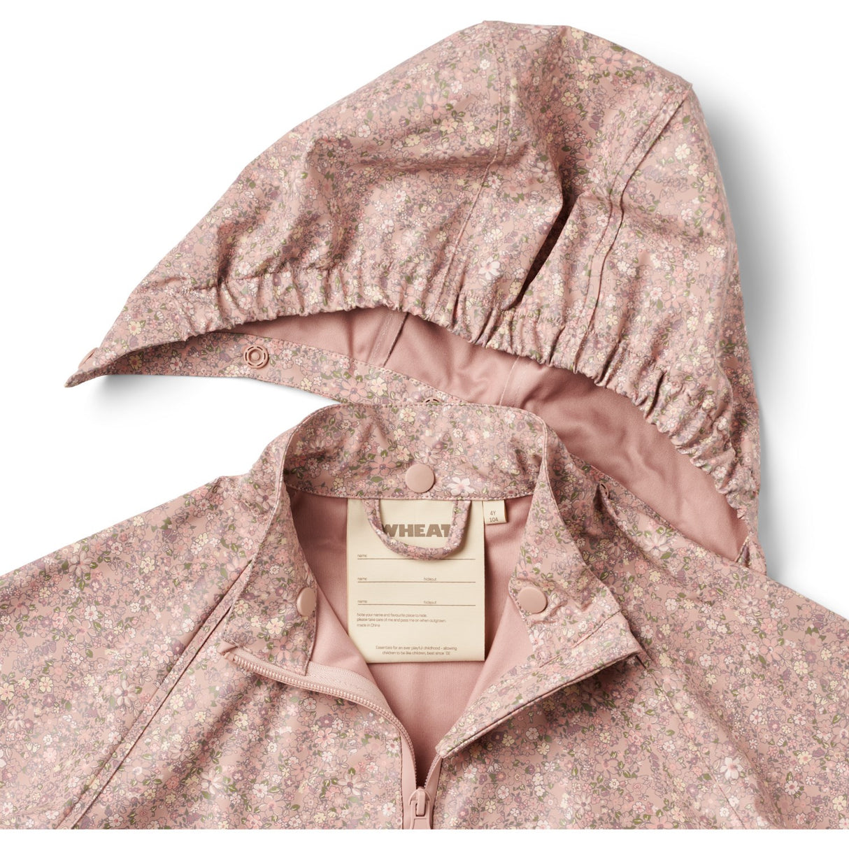 Wheat Powder Flower Meadow Regntøy Chardy Jakke