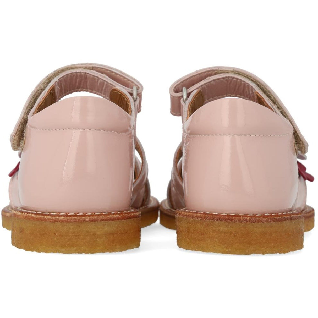 Angulus Rosebud Sandal Med Flerfargede Blomsterapplikasjoner