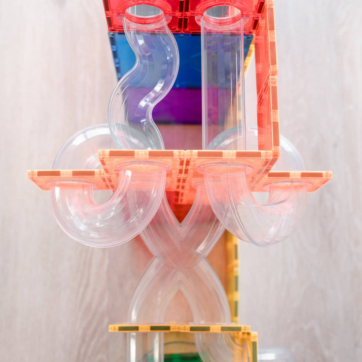 Connetix Rainbow Ball Run Expansion Pakke 66 Styks