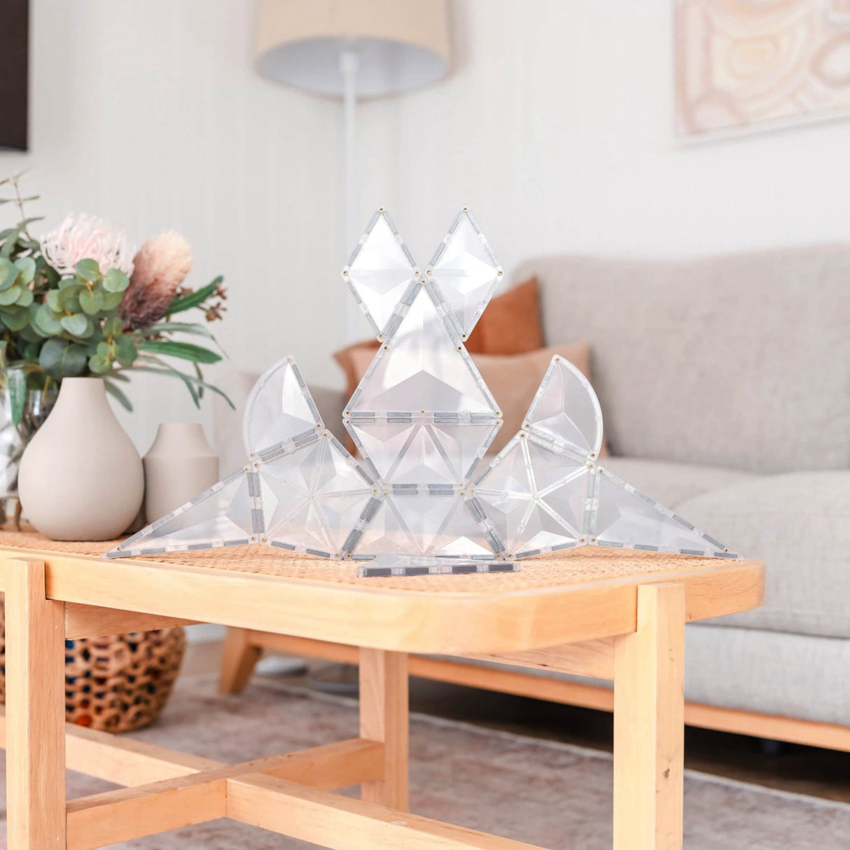 Connetix Clear Shape Expansion Pakke 24 Styks