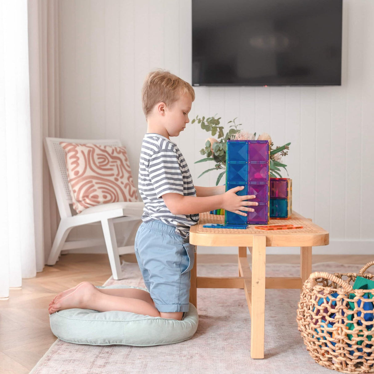 Connetix Rainbow Rectangle Pakke 18 Styks