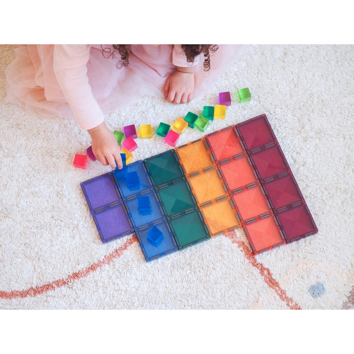 Connetix Pastel Rectangle Pakke 24 Styks