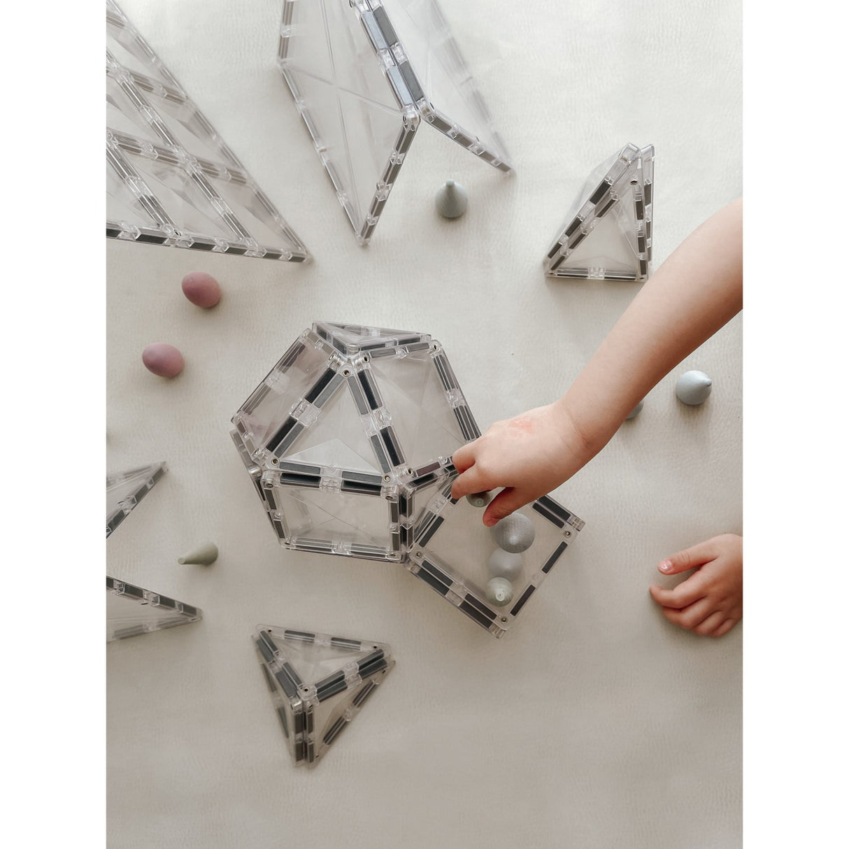 Connetix Clear Starter Pakke 34 Styks