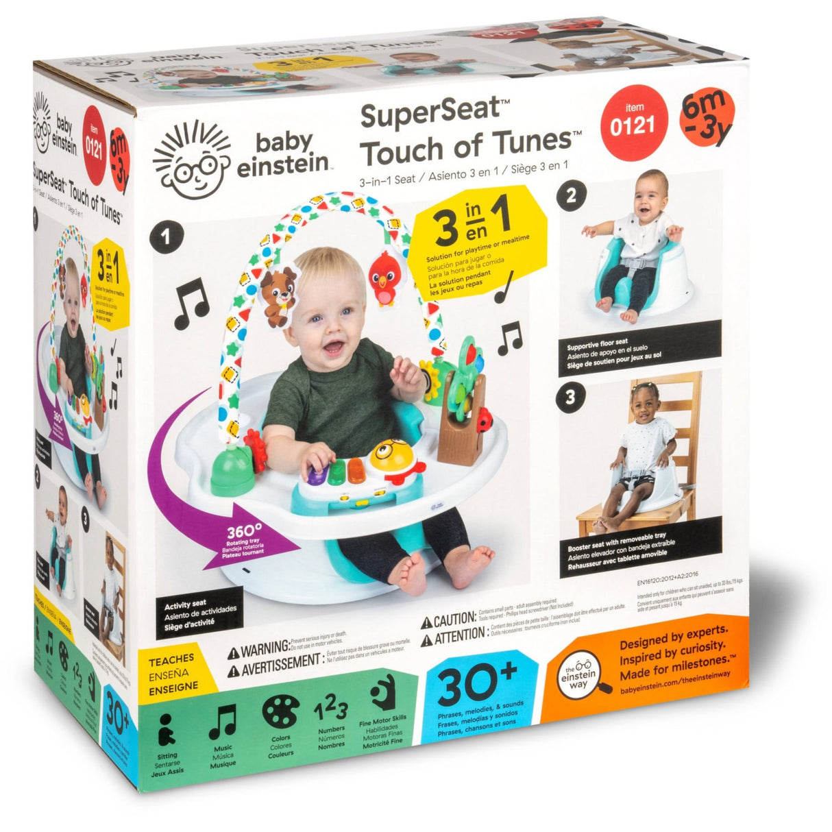 Baby Einstein Superseat™ Touch Of Tunes™ 3-In-1 Sete