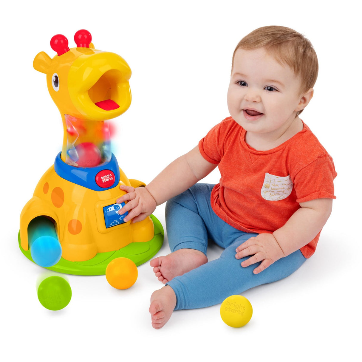 Bright Starts Spinnin’ Spots Giraffe™ Ball Play Leketøy