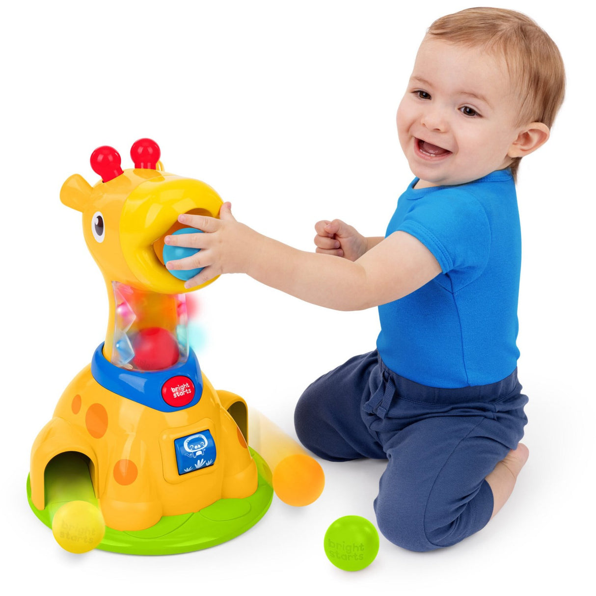 Bright Starts Spinnin’ Spots Giraffe™ Ball Play Leketøy