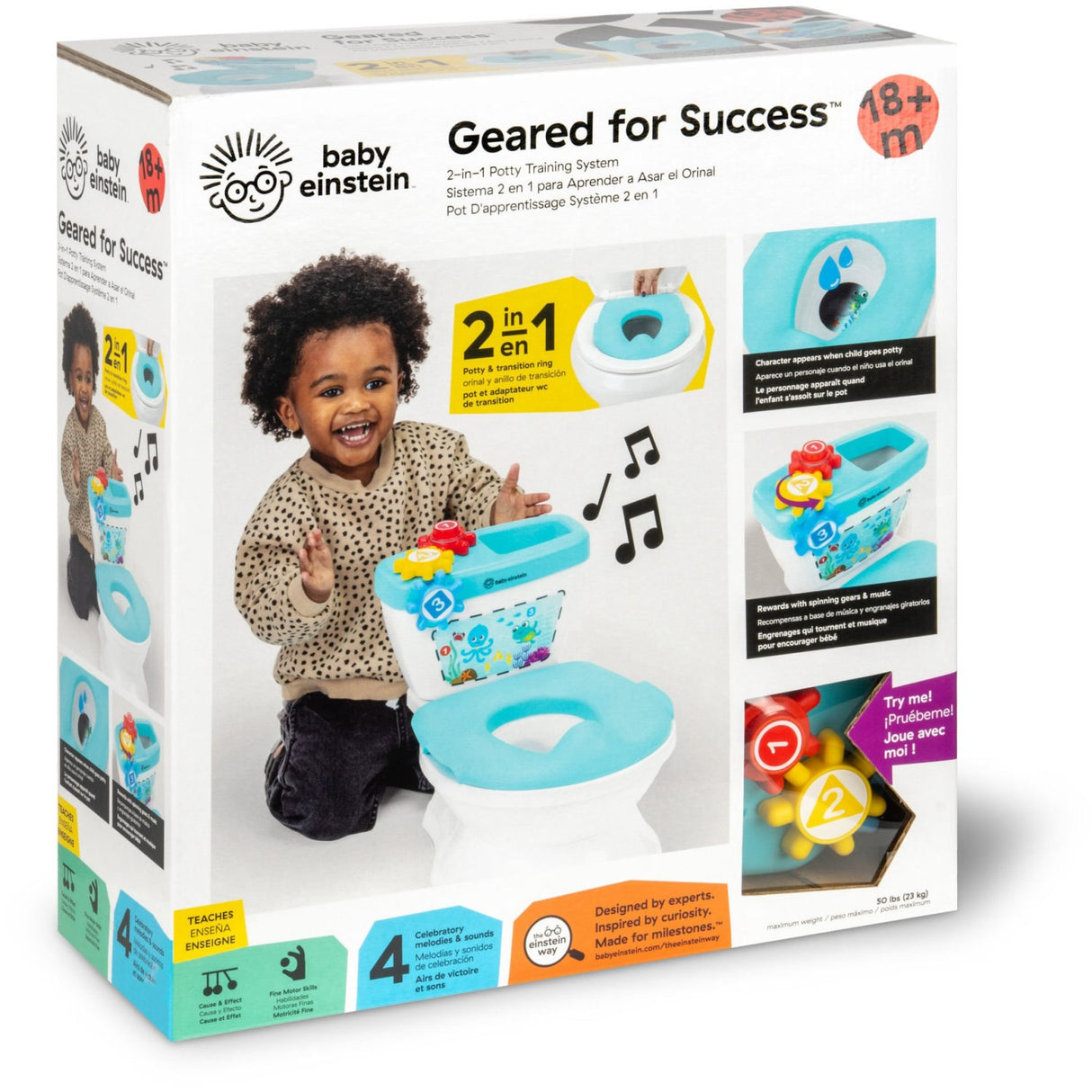 Baby Einstein Geared For Success™ 2-In-1 Potte Training System
