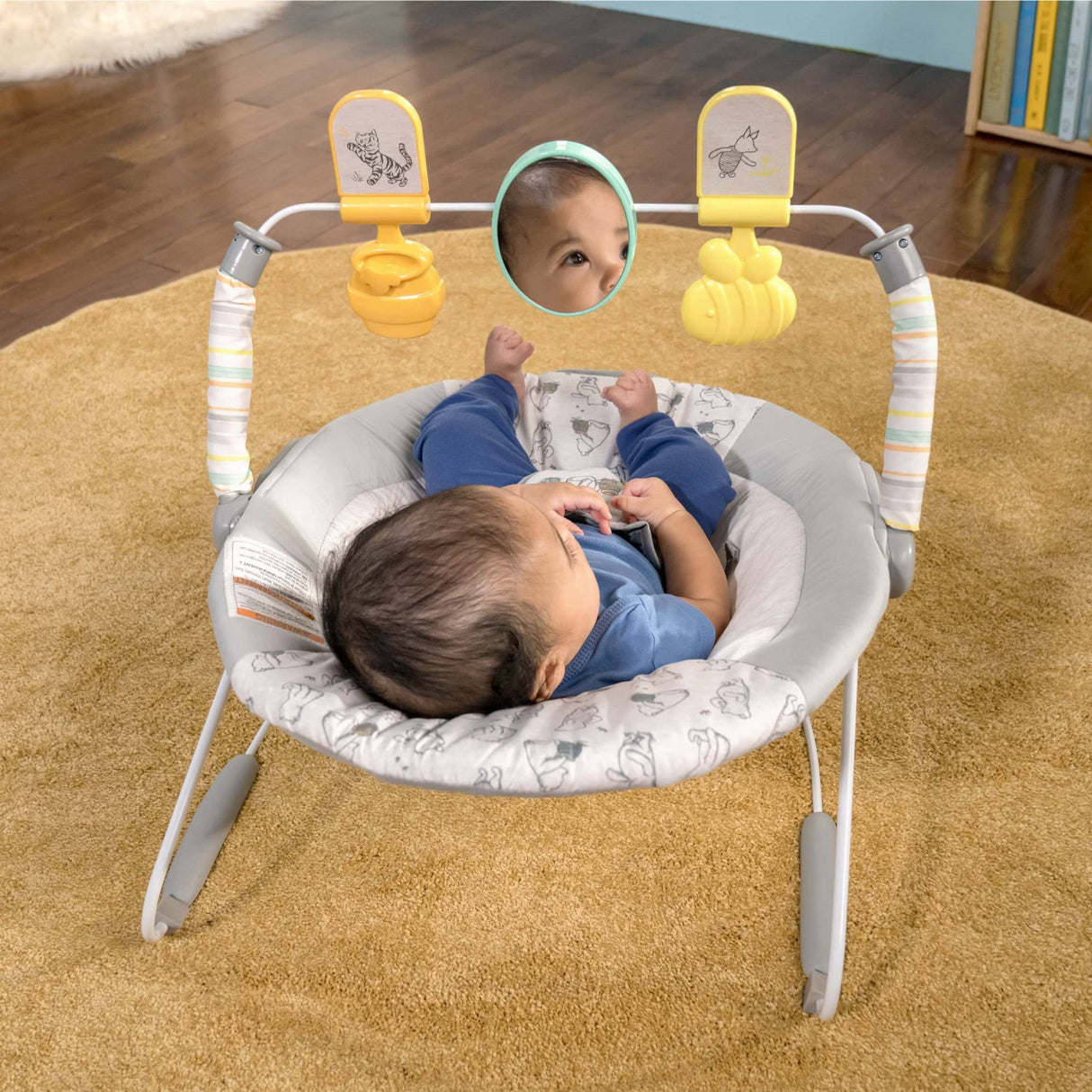 Bright Starts Disney Winnie The Pooh Classic Pals™ Vibrating Bouncer