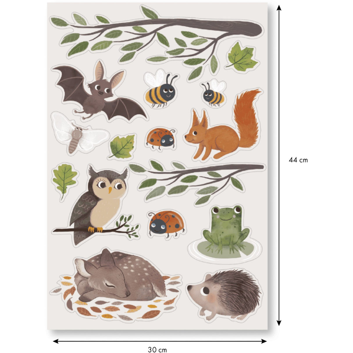 FILIBABBA Forest Friends Wallstickers