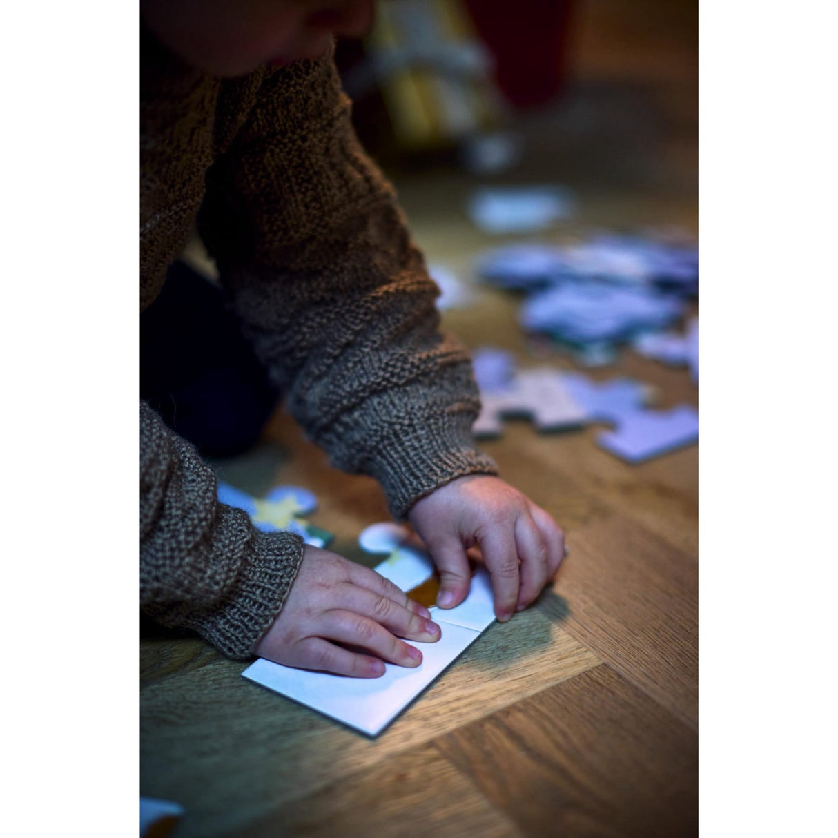 FILIBABBA Forest Friends Puslespill 30 Styks 45x45 Cm Wonderful Winter