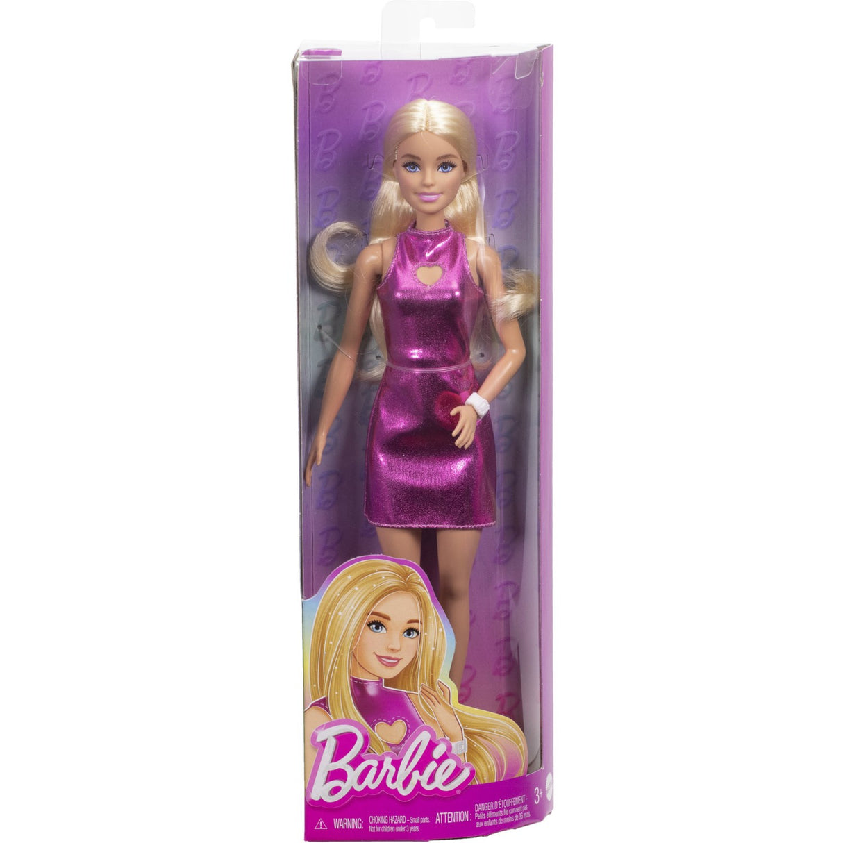 Barbie® Fashionista Dukke Pink Kjole Heart Cutout