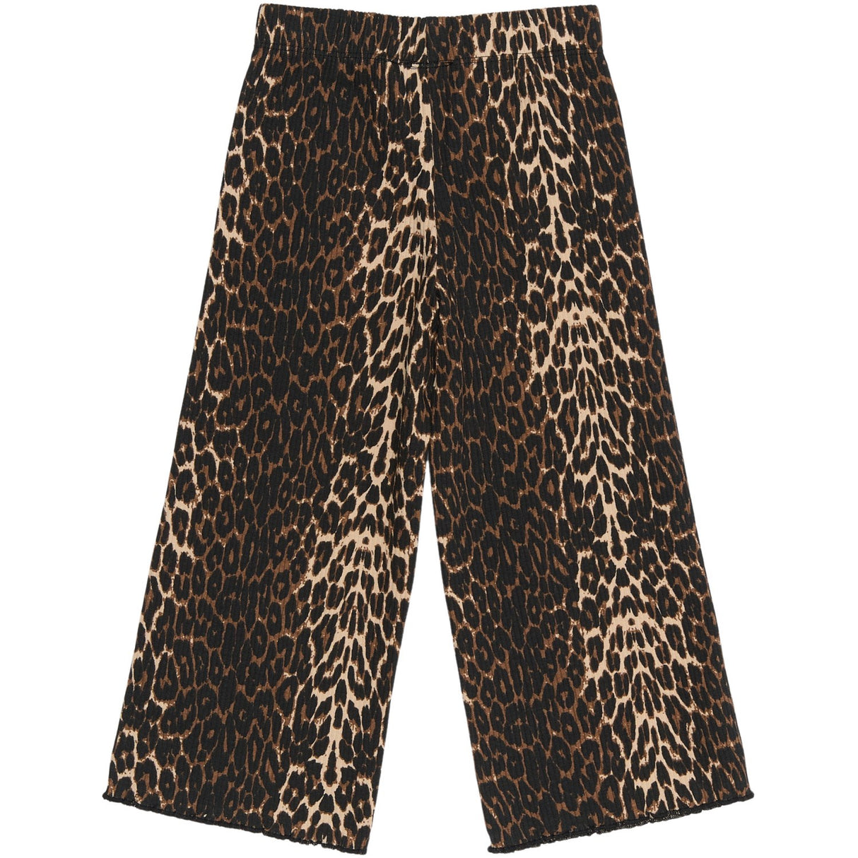 THE NEW Siblings Oxford Tan AOP Ellie Wide Rib Bukser