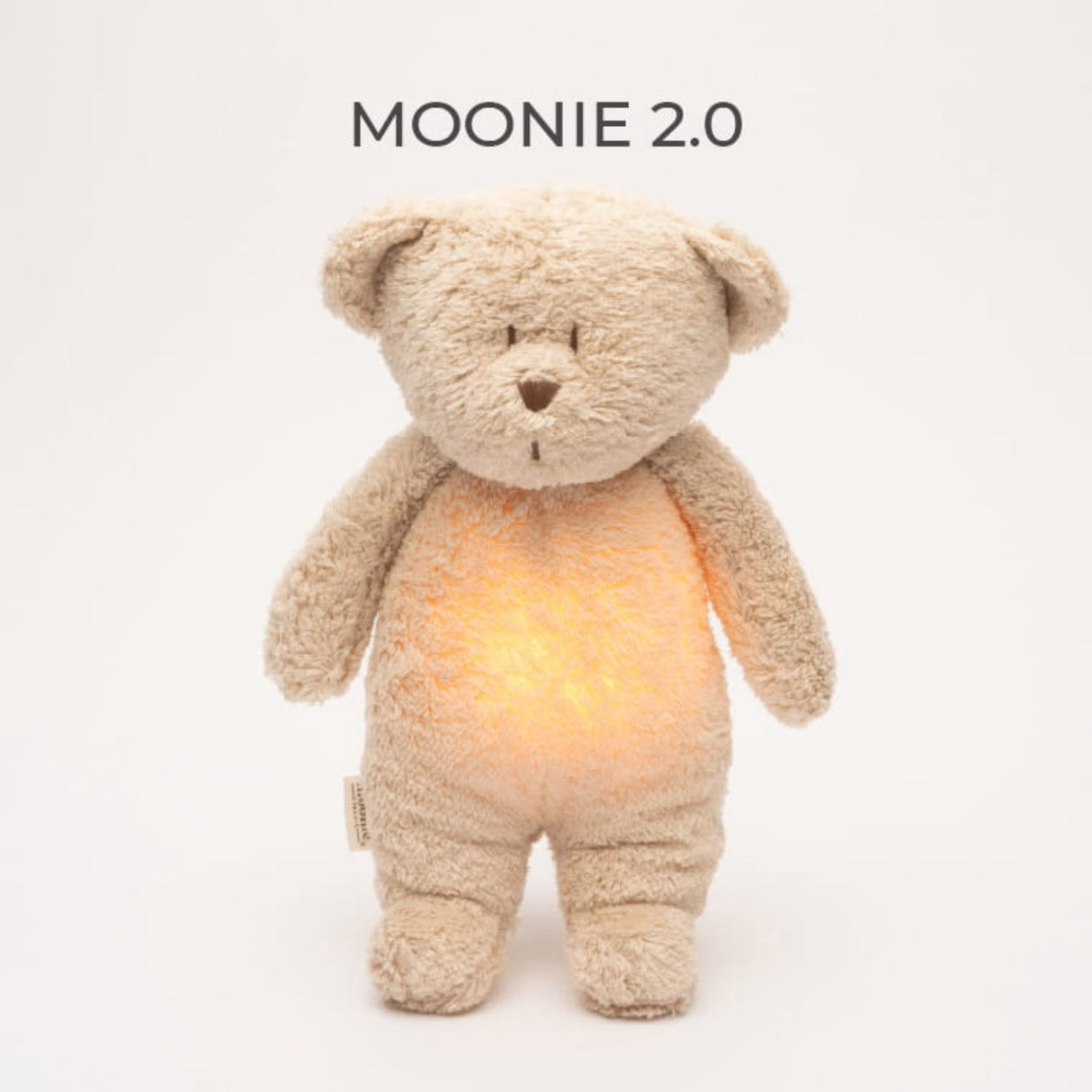 Moonie Sand 2.0 Organic Humming Bjørn Med en Lampe
