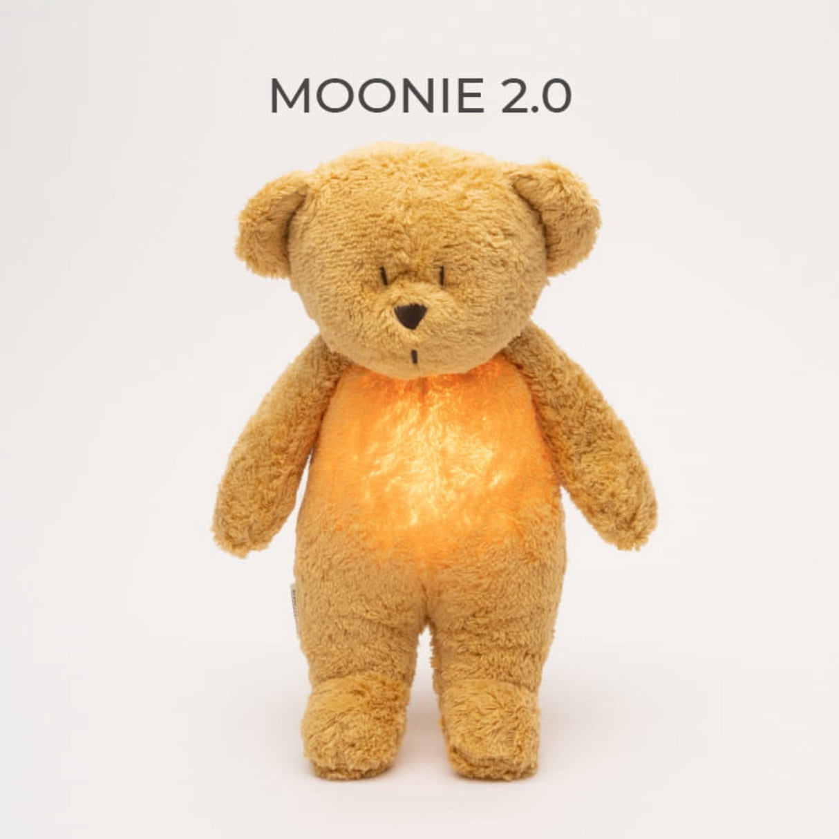 Moonie Honey 2.0 Organic Humming Bjørn Med en Lampe