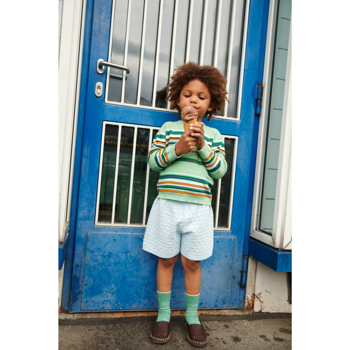 FUB emerald Purlrib Bluse