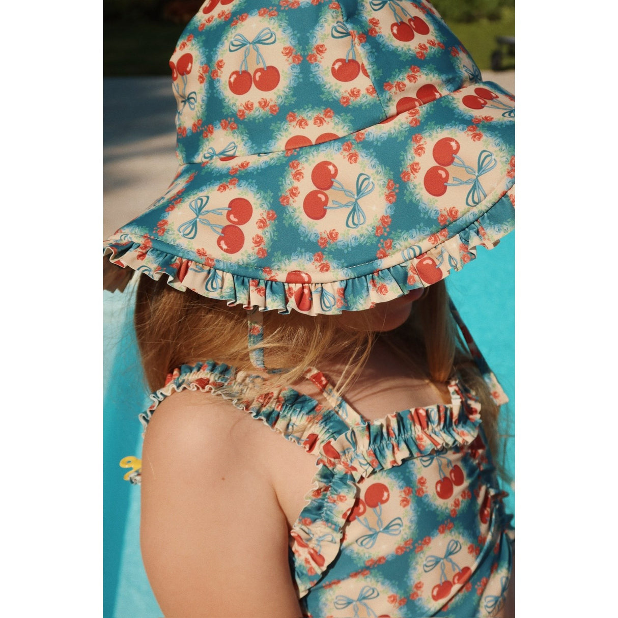 Konges Sløjd Cherry Bue Blue Maya Swim Lue Grs