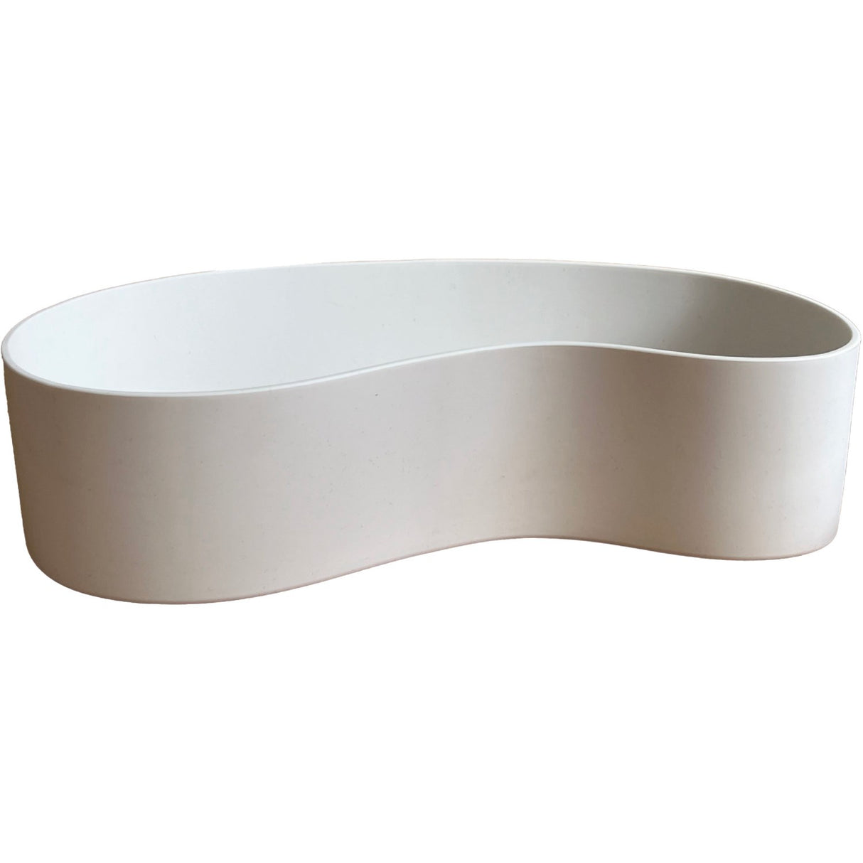 We Are Bitte Ivory Wave Opbevaringkurv Large