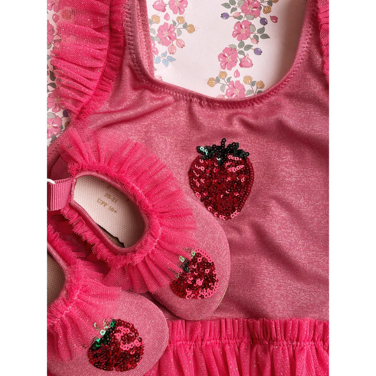 Konges Sløjd Rapture Rose Amandine Frill Badesko