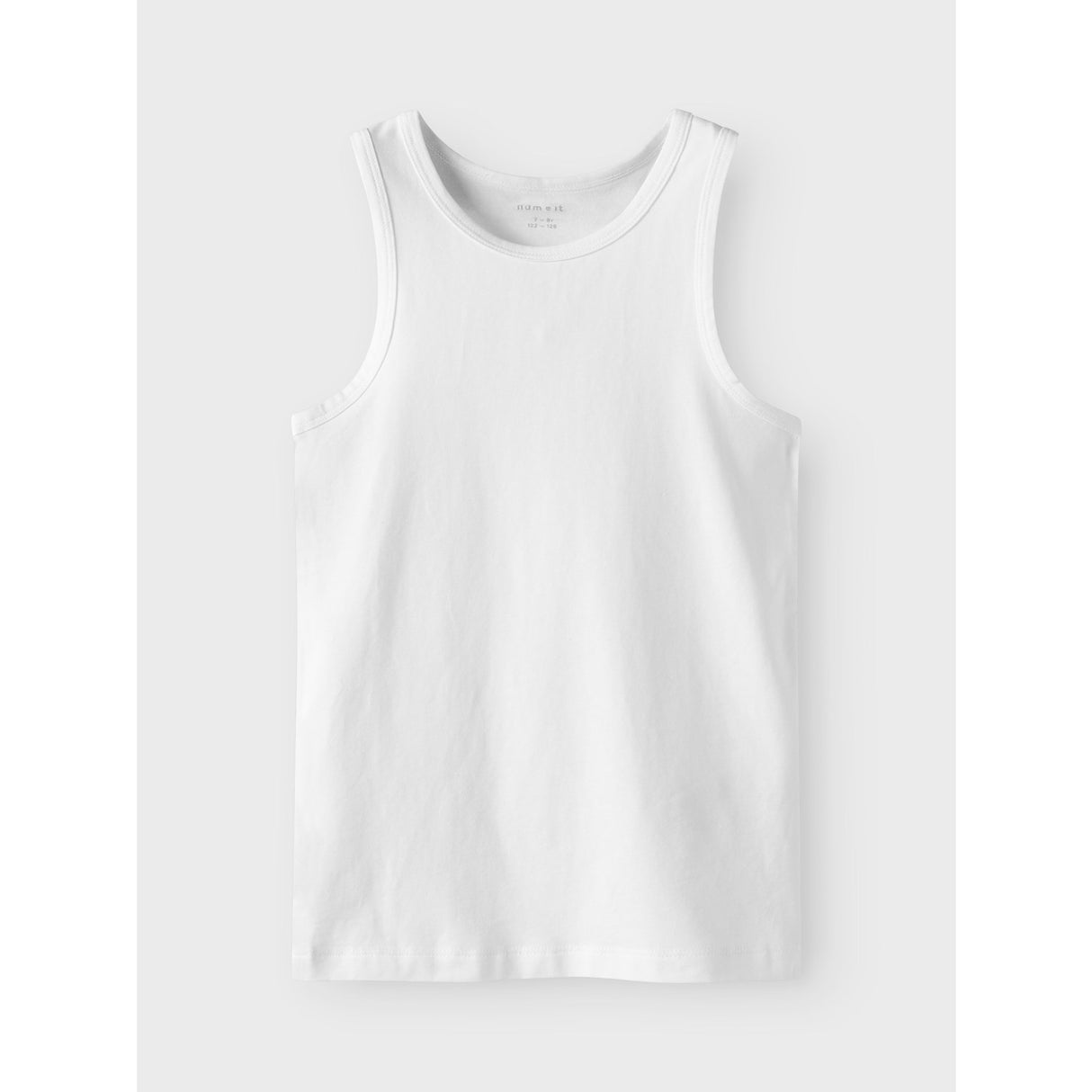 Name It Black Tank Topp 4-Pakke Black White Solid Noos