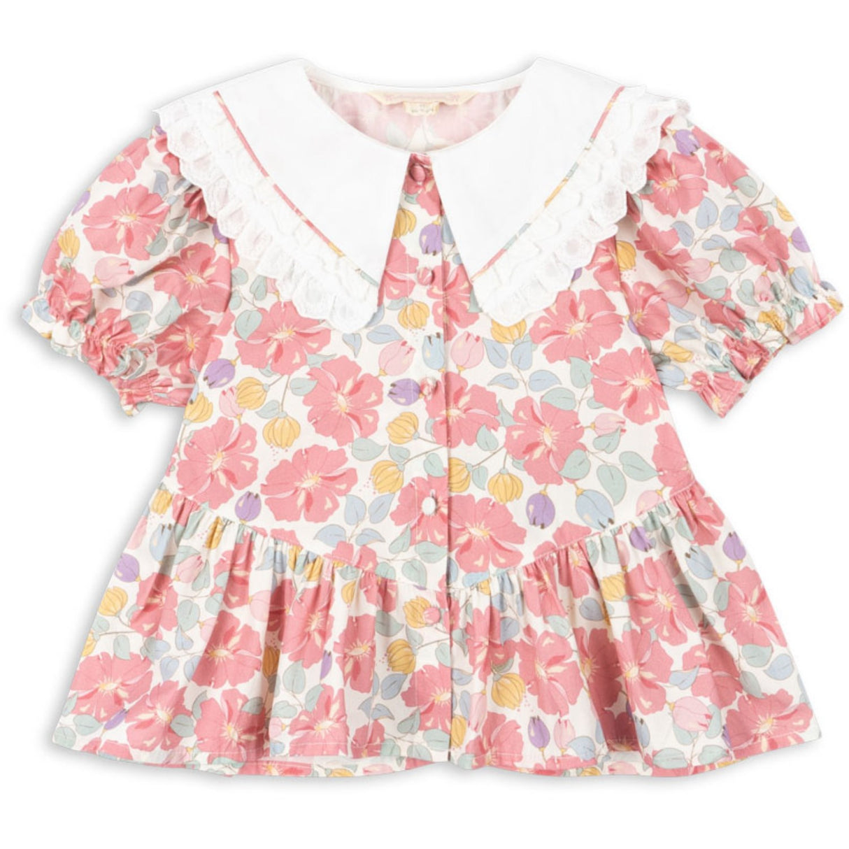 Konges Sløjd Fleur Anglaise Coeur Halsbånd Skjorte Gots