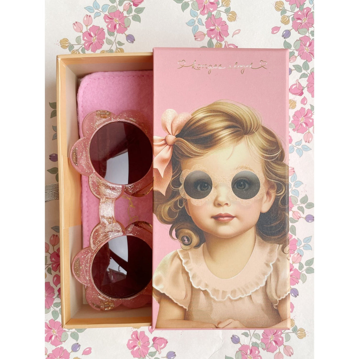Konges Sløjd Glitter Mist Solbriller Baby Flower