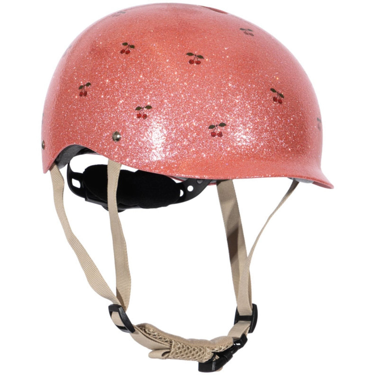 Konges Sløjd Cherry Glitter Bicycle Hjelm Glitter