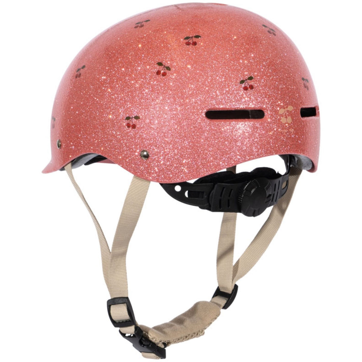 Konges Sløjd Cherry Glitter Bicycle Hjelm Glitter
