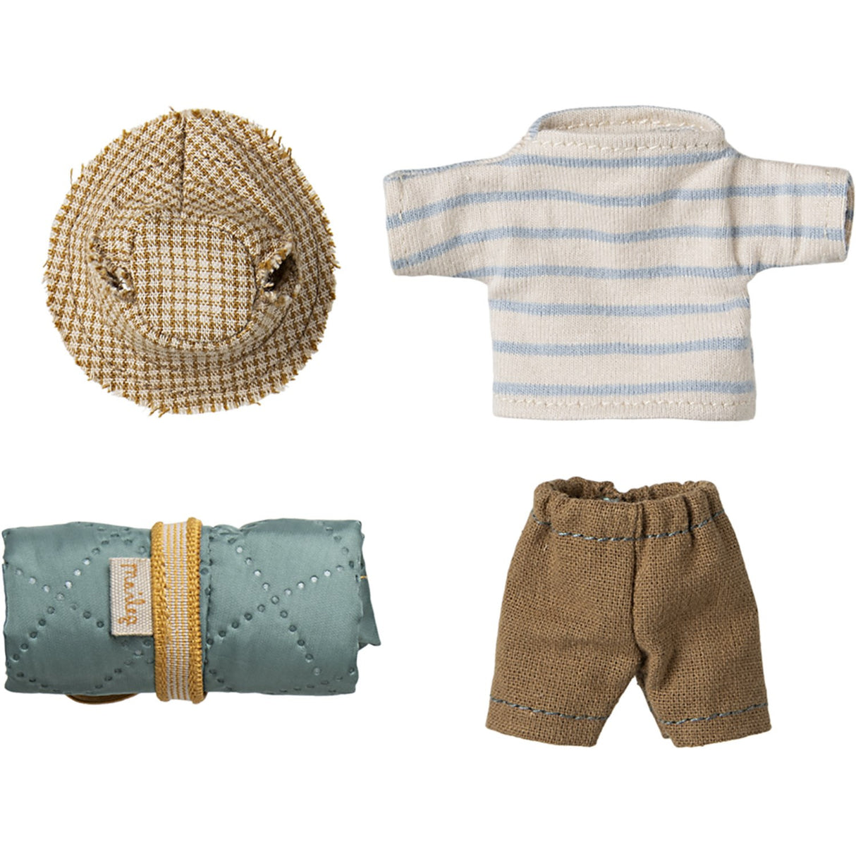 Maileg Hiker Mouse, Big Brother - Stripes