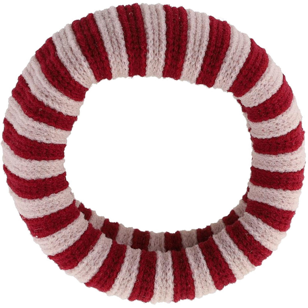 Bow's by Stær Ea Hårstrikk - Bordeaux/Rosa Stripet 6-pakning