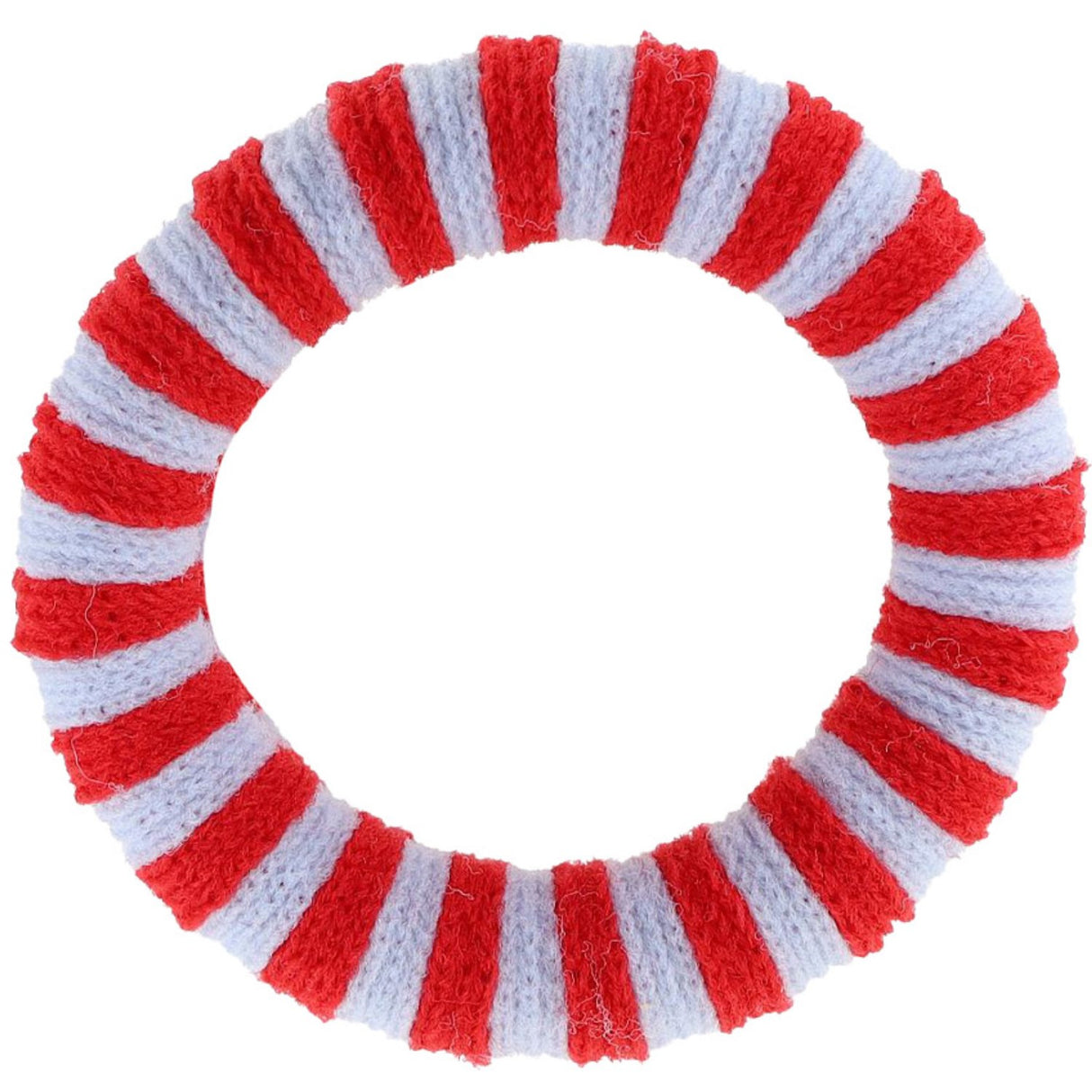 Bow's by Stær Ea Hårstrikk - Rød/Lyseblå Stripete 6-pakning