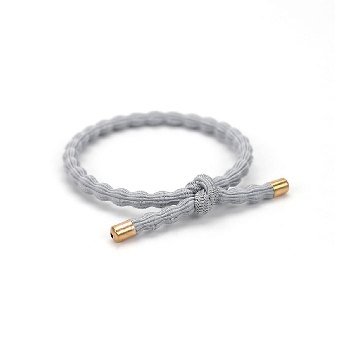 Bow's by Stær Petra Hårelastikk - Lys Grå 6-pakning