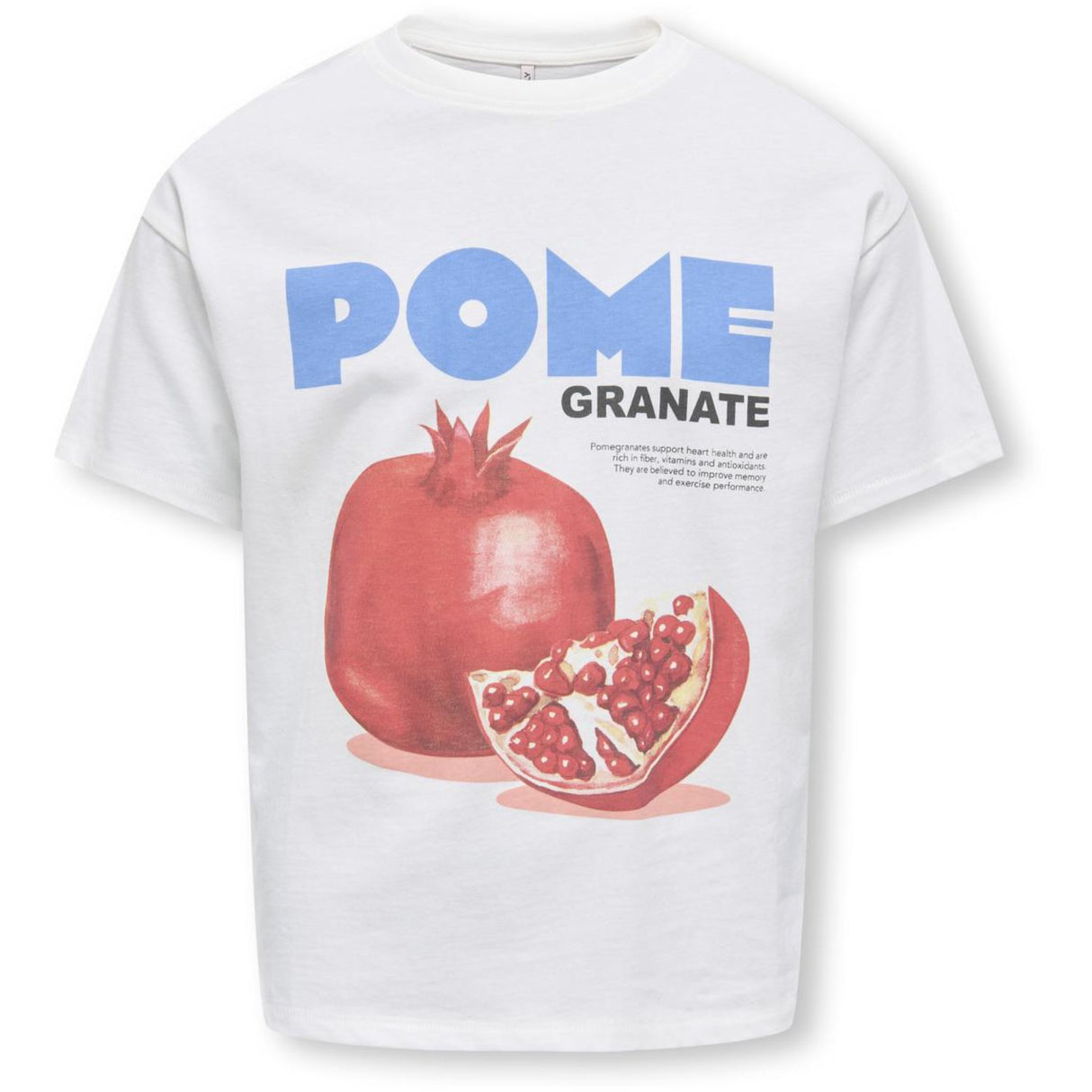 kids ONLY Cloud Dancer Pomegranate Phoebe Life Loose Fresh T-Shirt