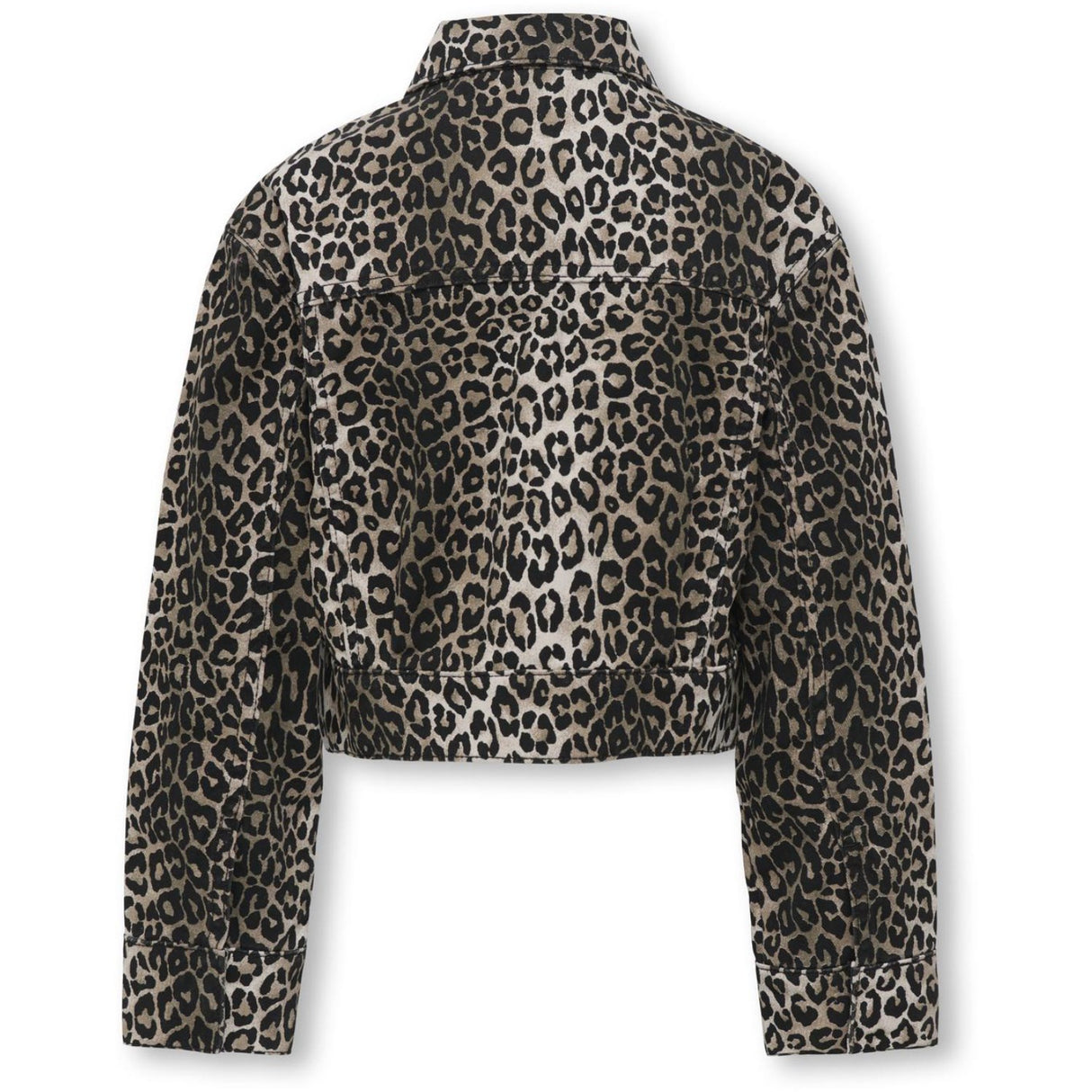 kids ONLY Black Leo Sandra-Lumi Printed Jakke