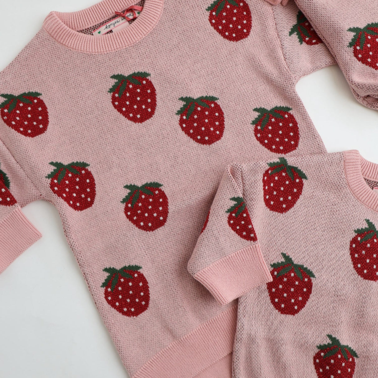 Konges Sløjd Strawberry Lapis Lurex Strikk Bluse