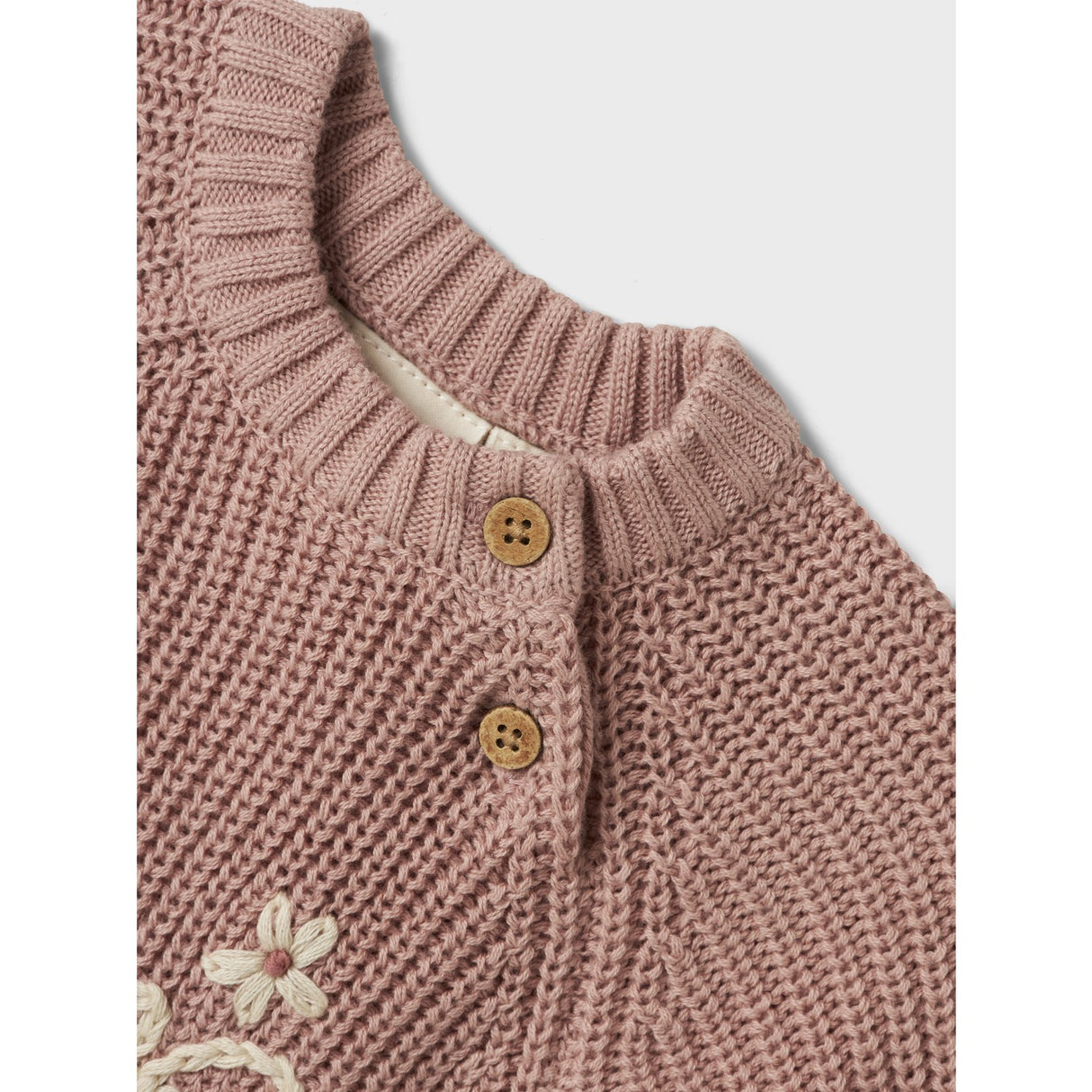 Lil'Atelier Misty Rose Emlen Emb Strikk