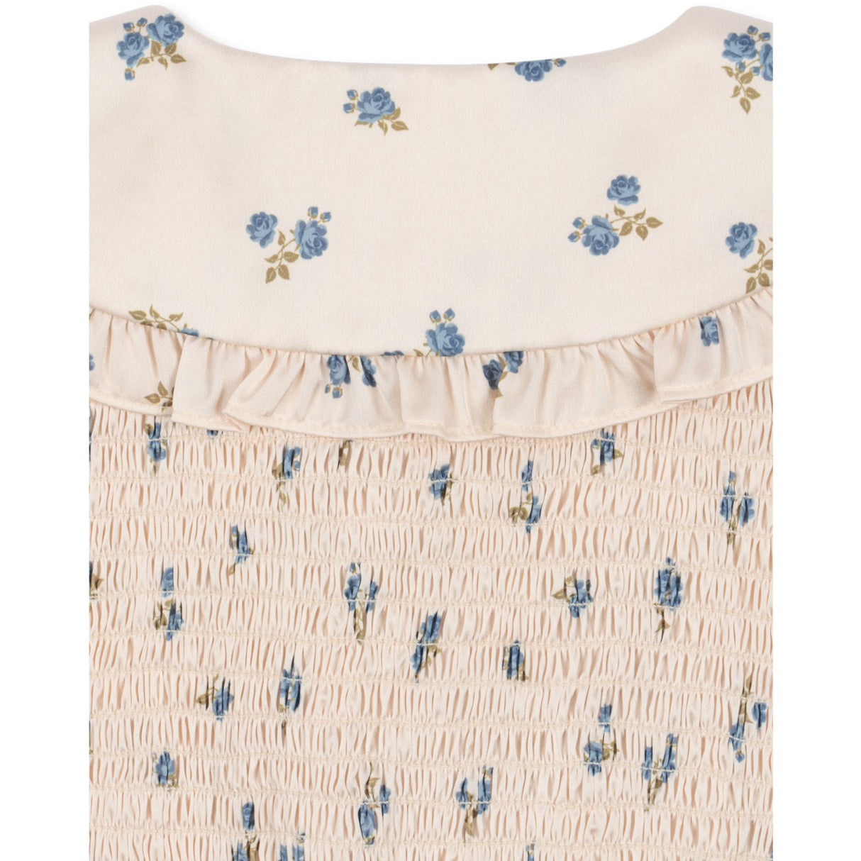 Konges Sløjd Rosa Bleu Celebration Sheeny Smock Kjole