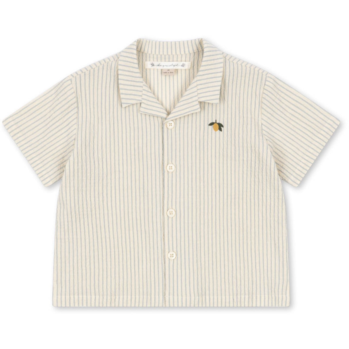 Konges Sløjd Cloud Stripe Celebration Elliot Ss Skjorte GOTS