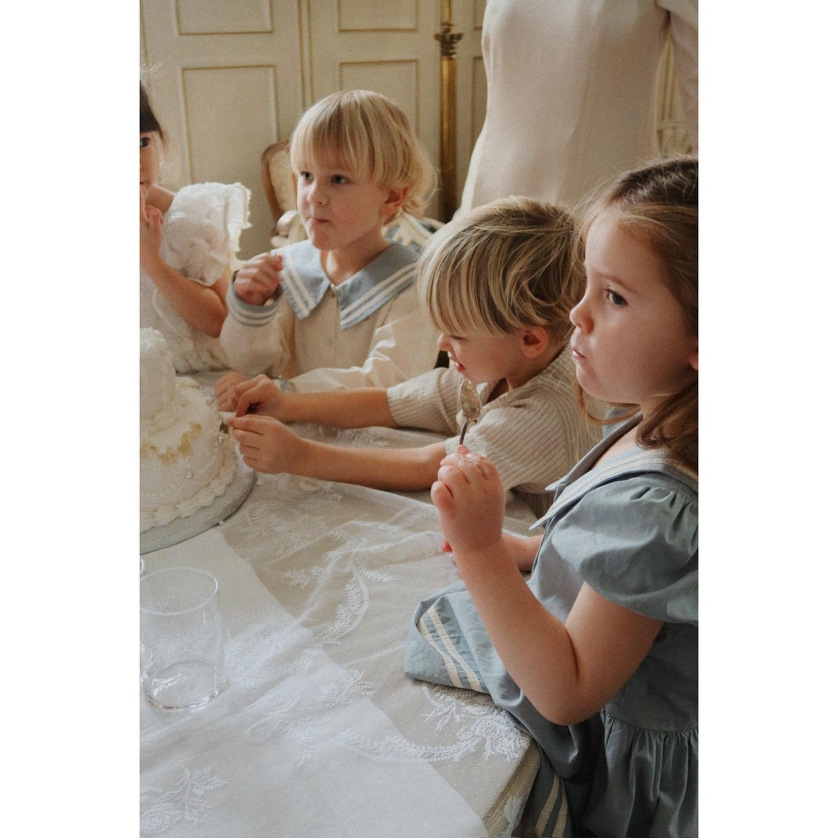 Konges Sløjd Ashley Blue Celebration Sailor Skjorte GOTS