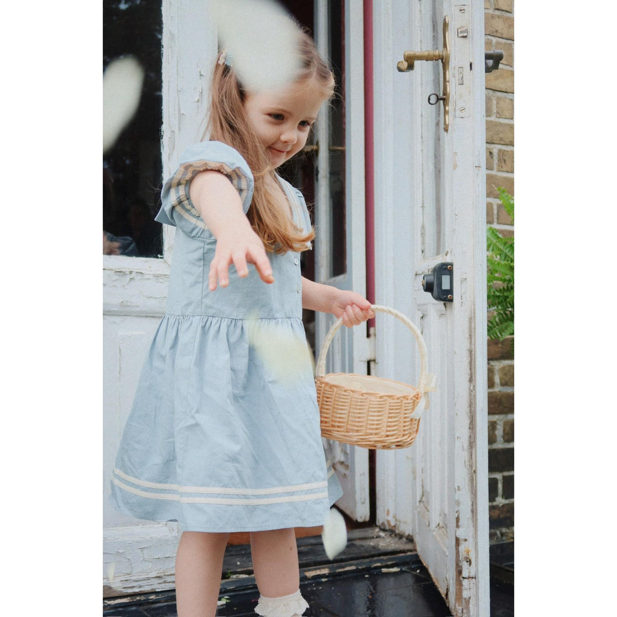 Konges Sløjd Ashley Blue Celebration Allie Sailor Kjole GOTS