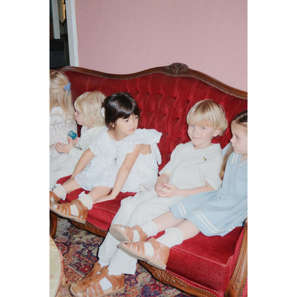 Konges Sløjd Ashley Blue Celebration Allie Sailor Kjole GOTS