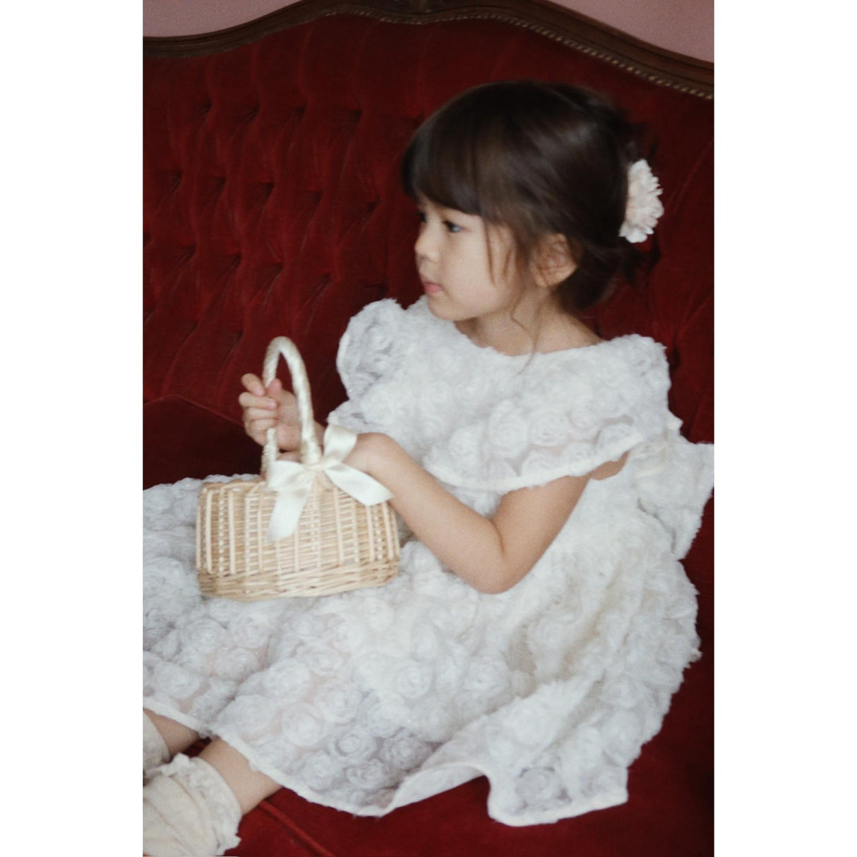 Konges Sløjd Eggnog Celebration 2 Pack Flower Hair Clip