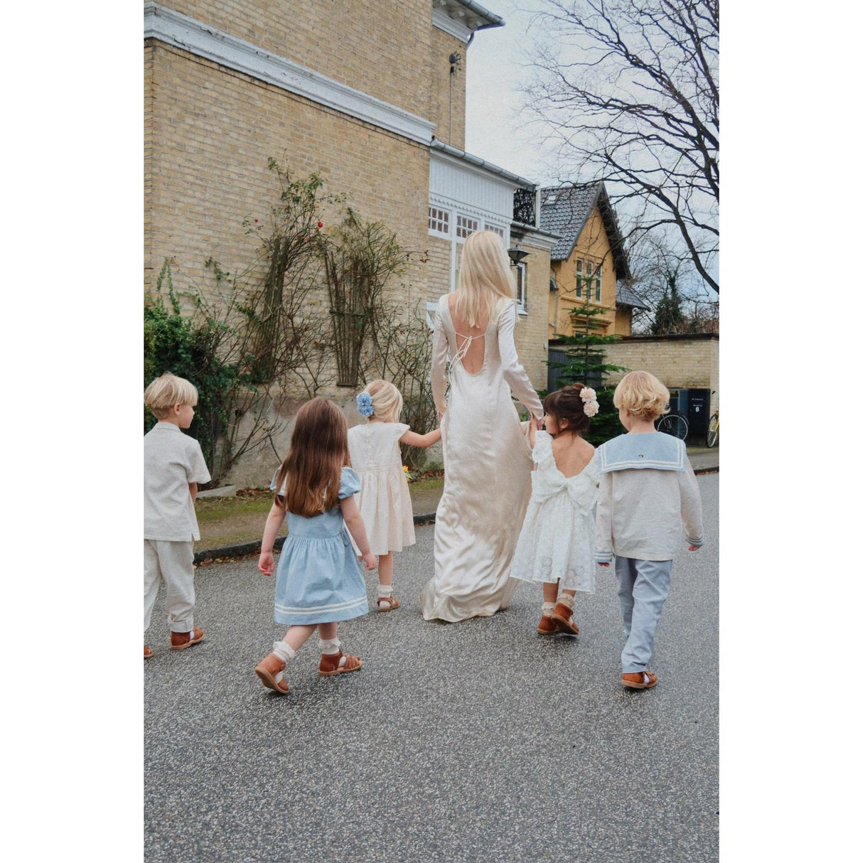 Konges Sløjd Ashley Blue Celebration Frankie Bukser GOTS