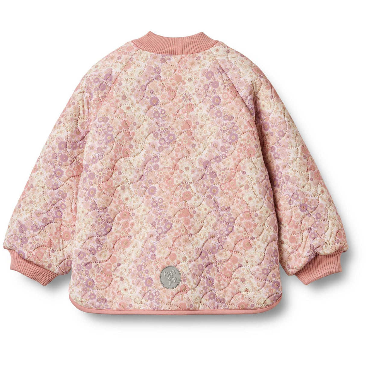 Wheat Lilac Flower Rainbow Vendbar Thermo Jakke Lake