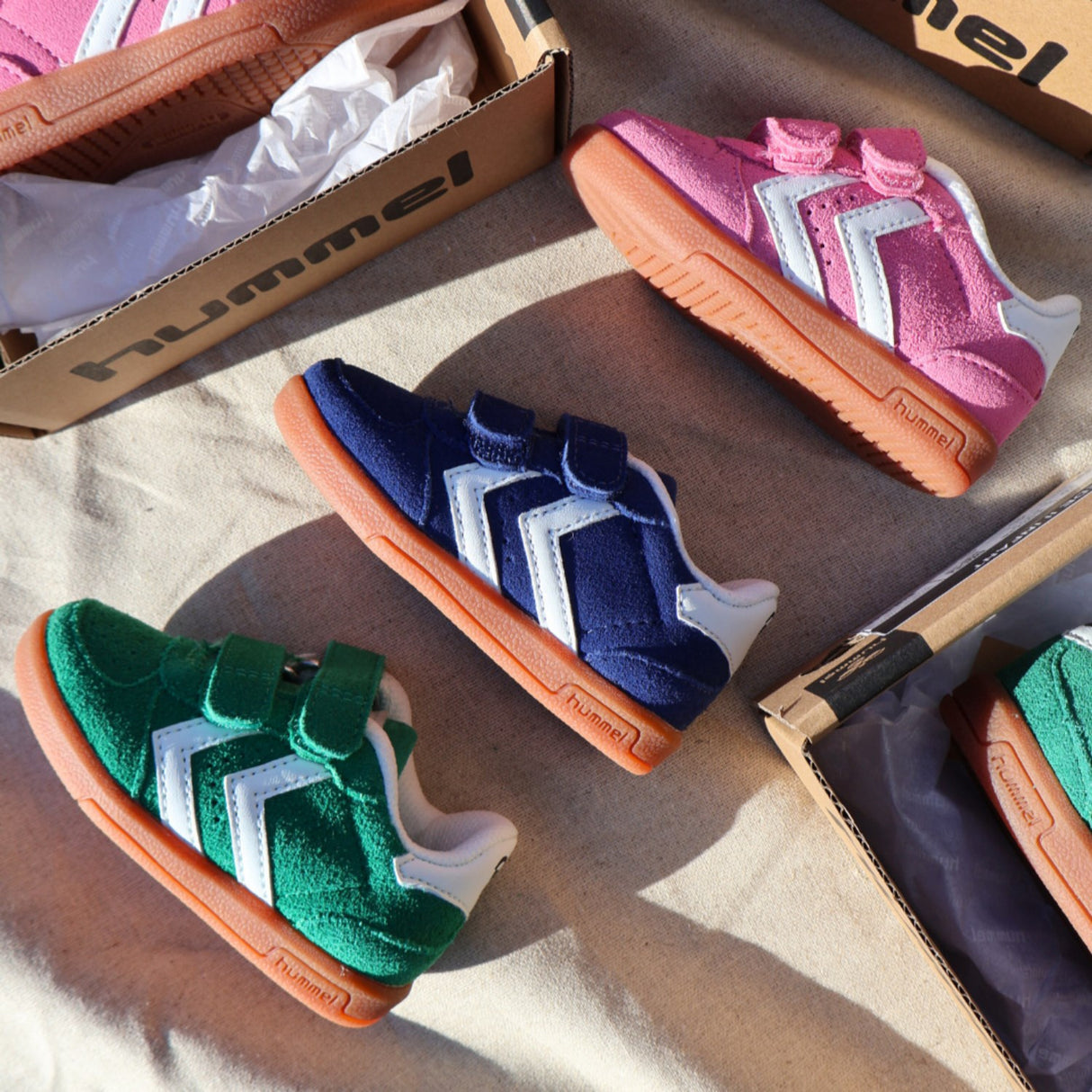 Hummel True Navy Victory Suede Ii Infant Sneakers