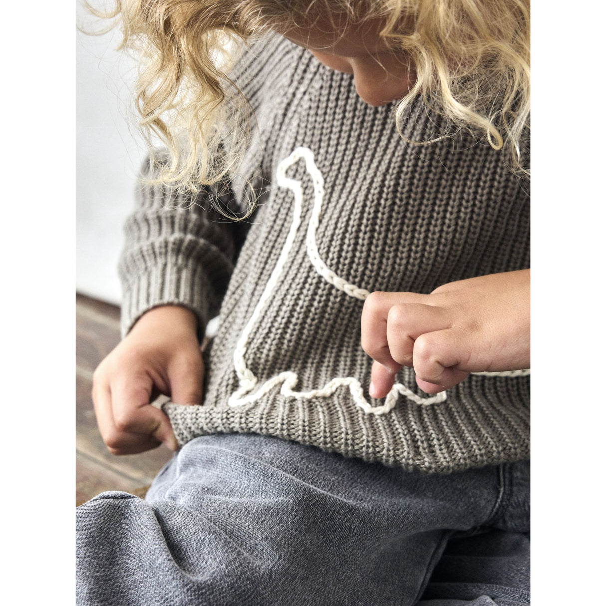 Lil'Atelier Overland Trek Emlen Emb Strikk