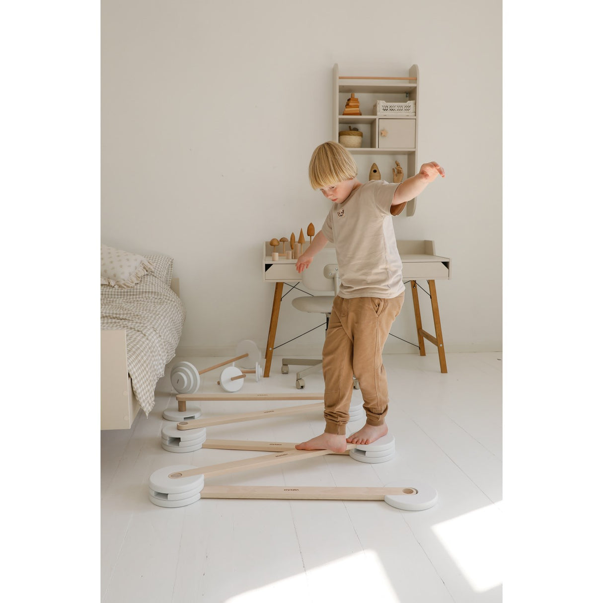 Woobiboo Olimpic Xl Woobiboo Balance And Building Sett - 2 In 1 Fun