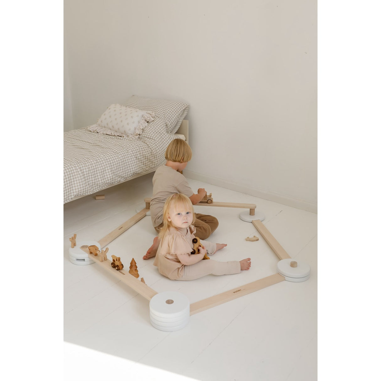 Woobiboo Olimpic Xl Woobiboo Balance And Building Sett - 2 In 1 Fun