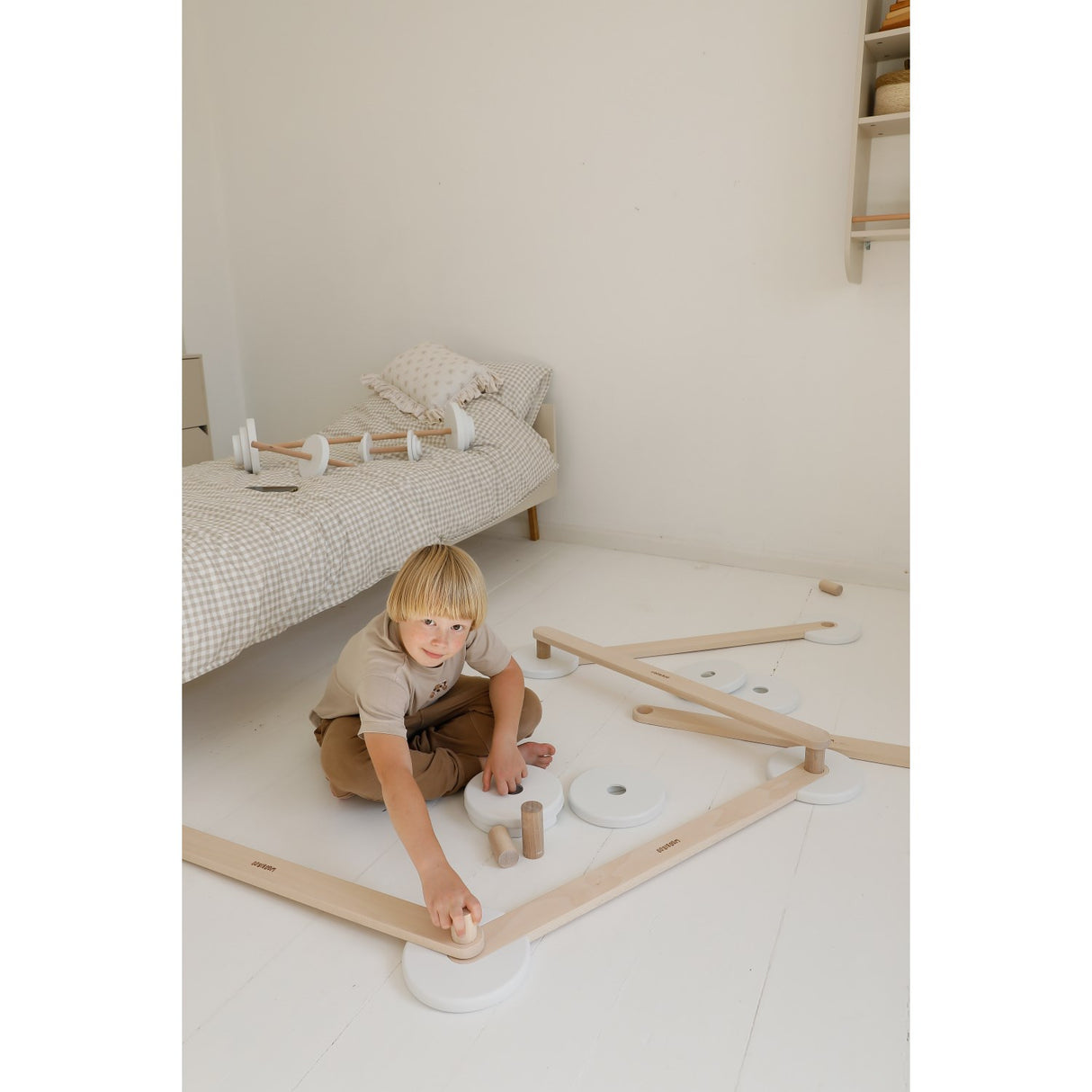 Woobiboo Olimpic Xl Woobiboo Balance And Building Sett - 2 In 1 Fun