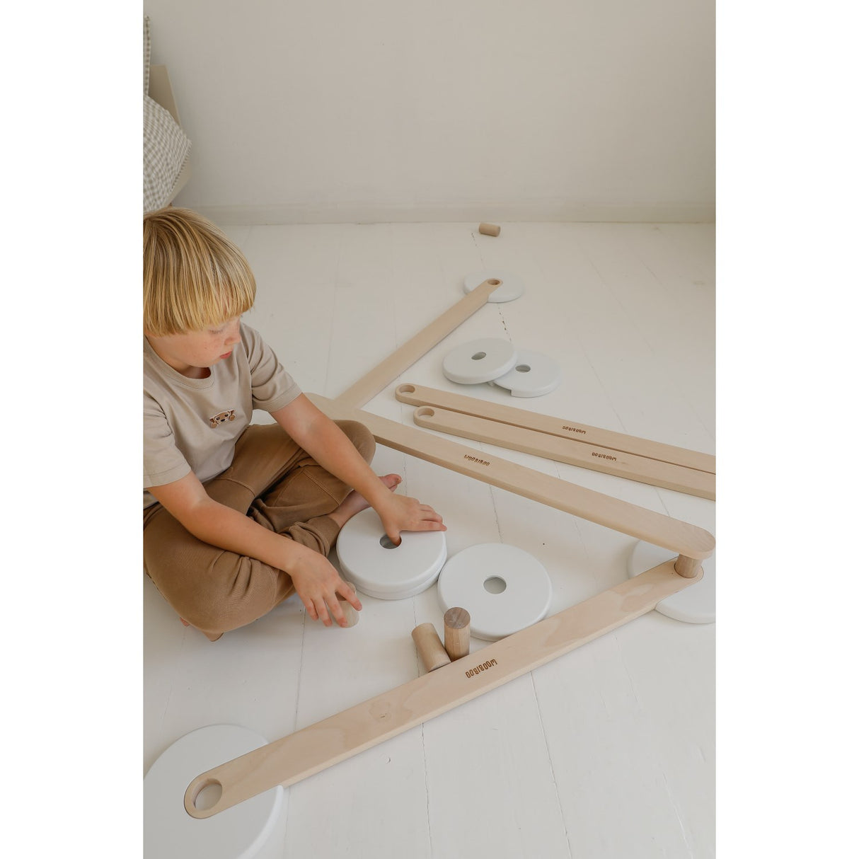 Woobiboo Acrobatic L Woobiboo Balance And Building Sett - 2 In 1 Fun